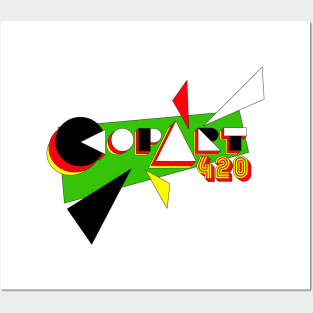 CopArt420 logo Obnoxigen Design Posters and Art